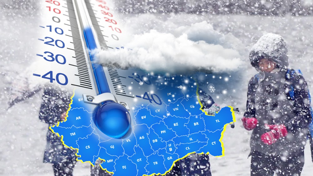 meteo ANM precipitații polei ninsori