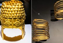 Repatrierea tezaurului: Coiful de la Coțofenești și două brățări dacice, din nou în România coiful de aur tezaurului dacic