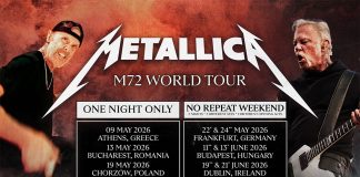 Concert Metallica în Bucureşti. Transportul în comun va fi deviat Metallica