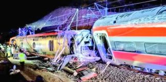 Tragedie feroviară în Spania: Două trenuri de mare viteză s-au ciocnit / Zeci de morți și răniți