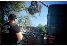 Razie la Sintești, unde au loc arderi ilegale de deșeuri: 11 tone de cupru, indisponibilizate în urma controalelor