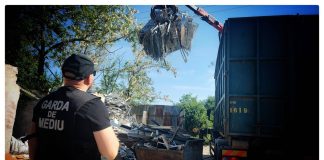 Razie la Sintești, unde au loc arderi ilegale de deșeuri: 11 tone de cupru, indisponibilizate în urma controalelor