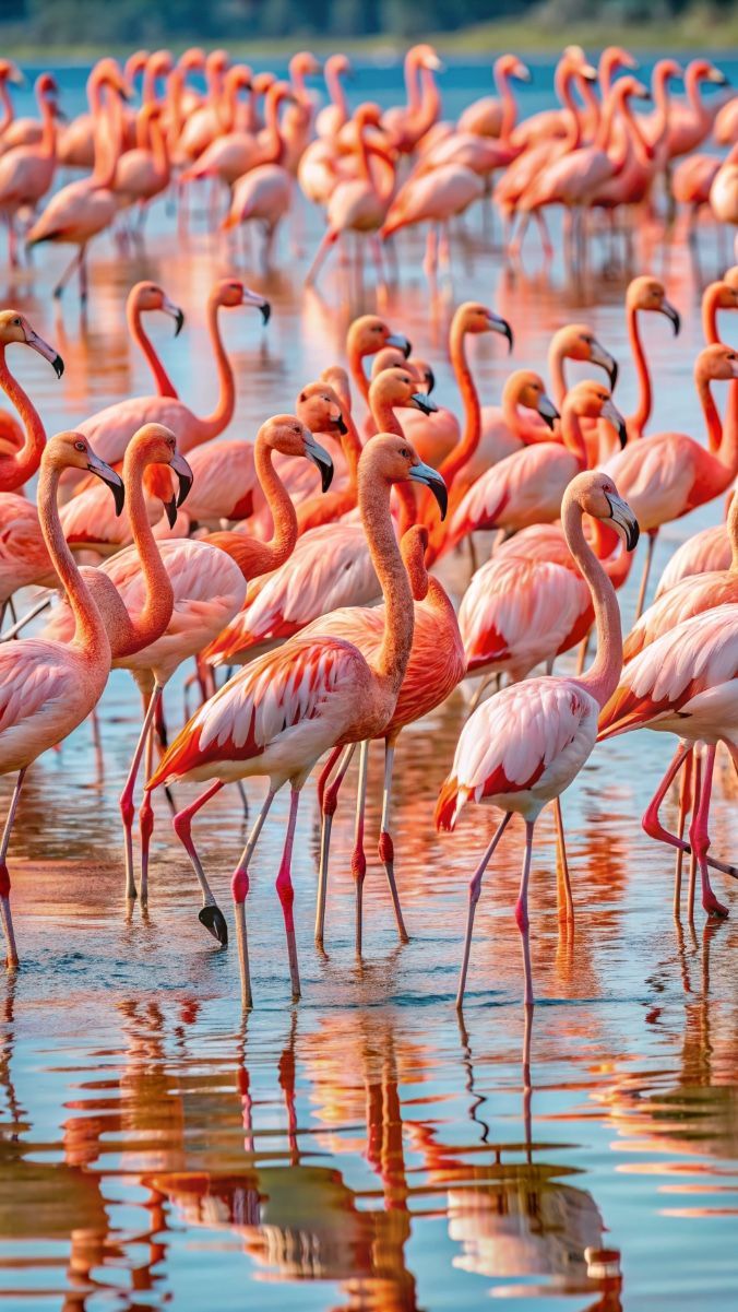 Flamingii roz