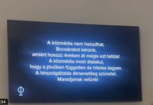 Televiziuneapublică maghiară suspendă difuzarea ştirilor: „Ne cerem scuze că am minţit timp de mai mulţi ani”