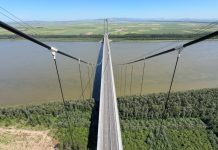 Podul de la Brăila intră DIN NOU în șantier! Restricții majore pentru șoferi timp de 3 săptămâni