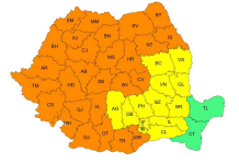 Cod portocaliu de caniculă la final de săptămână. Temperaturile ating 40 de grade