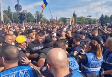 Bilanț Jandarmerie: Protestul oierilor s-a încheiat violent în Piața Victoriei. 6 reținuți și amenzi de zeci de mii de lei