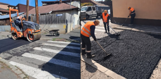 Lucrări de infrastructură pe strada Lăstunului din Sectorul 5