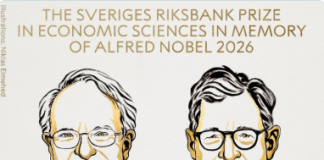 Premiul Nobel pentru Economie 2026, caștigat de americanii Robert Hall și Michael Woodford, pentru „stabilizare”