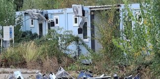 Spitalul modular din Pipera, construit în pandemie cu peste 5 milioane de euro, vandalizat și jefuit (FOTO)